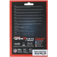 Оперативная память Patriot Viper Elite II, DDR4, 32GB (2x16 GB), 3200 MHz, CL18, DIMM, радиатор, красный, черный