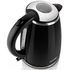 Чайник электрический Zelmer ZCK1274B 1.7 л, 2200 Вт, черный корпус: металл