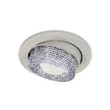 Комплект встраиваемого поворотного светильника Ambrella light XC7653060 SGR/CL серый песок/прозрачный MR16 GU5.3 (C7653, N7191)