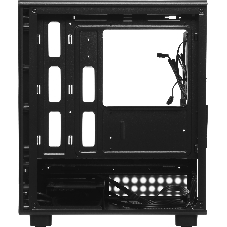 Корпус ACCORD ACC-ZM3B Black, Mini-Tower, чёрный, 1 x 120 мм