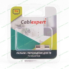 Переходник Cablexpert APL-TVMTVM-01, TV (папа)/TV (папа), блистер