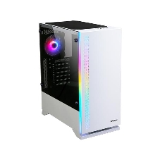 Компьютерный корпус ZALMAN S5, ATX, WHITE, WINDOW, 2xCOMBO (3.5