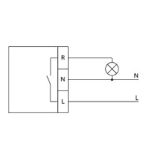 Фотореле AWZ (встроен. фотодатчик монтаж на плоскость 230В 16А 1 НО IP65) F&F EA01.001.003