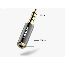 Переходник Vention Jack 2.5 мм F/3.5мм M Переходник Vention Jack 2.5 мм F/3.5мм M
