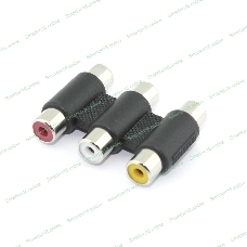 Удлинитель AV кабеля (RCA, тюльпан) 3 канала