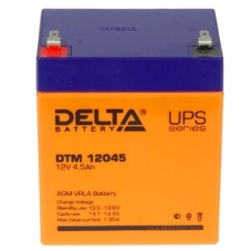 Батарея для ИБП Delta DTM 12045 (12V, 4.5Ah)