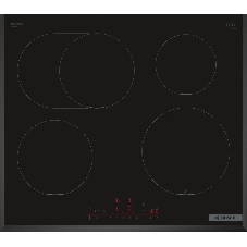 Индукционная варочная поверхность Bosch PIF651HC1E, 4 конфорки, с зоной расширения, стеклокерамика, 7400 Вт