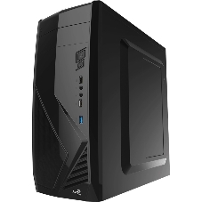 Компьютерный корпус Miditower Aerocool/Formula Cs-1102 черный ATX/micro ATX/mini ITX, USB 3.0 (без БП) 58133