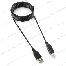 Кабель Гарнизон USB 2.0, AM/BM, 3м, пакет (GCC-USB2-AMBM-3M)