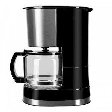 Кофеварка капельная Redmond RCM-M1507 черный/серебристый, исп. кофе - молотый, 0.6 л, 600 Вт