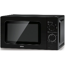 Микроволновая печь BBK 20MWS-717M/B черный, 20 л, 700 Вт, переключатели - поворотный механизм