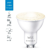 Лампа светодиодная WiZ Wi-Fi BLE 50W GU10 927 DIM 1PF/6