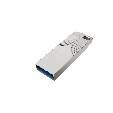 Флешка USB Netac UM1 (NT03UM1N-016G-32PN), 16Gb, USB 3.2, R/W 150/45, серебристый