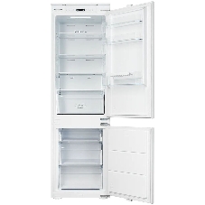 Встраиваемый холодильник Kuppersberg RBN 1764, High-Tech, полезный объем 243 л, No Frost, супер заморозка, инверторный компрессор, электронное управление, энергоэффективность А+