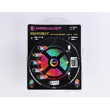 Комплект светодиодной ленты GS2502 5050 60Led/ 14.4W m/ 12V IP65 RGB/ 5000*10*2.87mm (4 конт.)