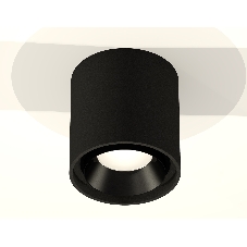 Светильник Ambrella Light XS7723002 SBK/PBK черный песок/черный полированный MR16 GU5.3 (C7723, N7031)