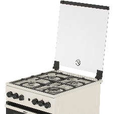 Плита газовая Gorenje GG5A21BEF бежевый, конфорок 4 газовых, духовка 70 л, 50 см x 85 см x 59.4 см