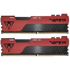 Оперативная память Patriot Viper Elite II, DDR4, 16GB (2x8 GB), 3600 MHz, CL20, DIMM, радиатор, красный, черный