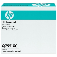 Картридж лазерный контрактный HP LaserJet Q7551XC Contract Black Print Cartridge