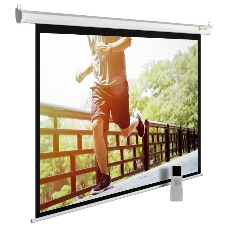 Экран Cactus 138x220 см SIlverMotoExpert CS-PSSME-220X138-WT 16:10 настенно-потолочный рулонный белый (моторизованный привод)