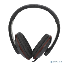 Проводные наушники Ritmix RH-525 черный, накладные, Jack 3.5 мм, складная конструкция