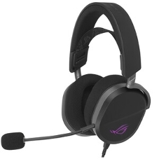 Гарнитура ASUS A501 ROG чёрный, беспроводная, Bluetooth, подсветка