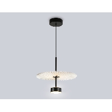 Светильник Ambrella light LH72601 BK/WH черный/белый 6W 3000K D300*260-1770