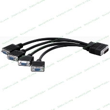 Кабель Matrox CAB-L60-4XAF Quad analog upgrade cable (Кабель для апгрейда 3-х портовой карты в 4-х портовую)