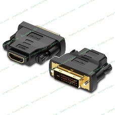 Адаптер-переходник Vention DVI 24+1 M/HDMI 19F Двунаправленный