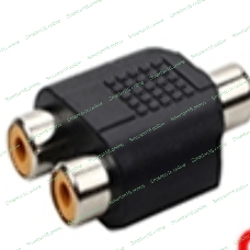 Разетвитель RCA (тюльпан) 1 мама - 2 мама