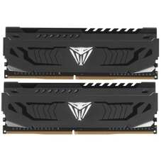 Оперативная память Patriot Viper Gaming RGB Series, DDR4, 16GB (2x8GB), 3200 MHz, CL16, с радиатором, RGB, черный