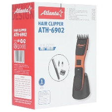 Машинка для стрижки Atlanta ATH-6902 (silver) аккумуляторная