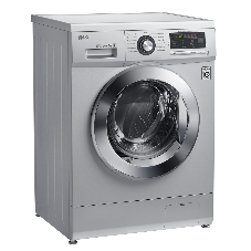 Стиральная машина LG F1296TD4 серебристый, загрузка фронтальная 8 кг, 1200 об/мин, класс: А