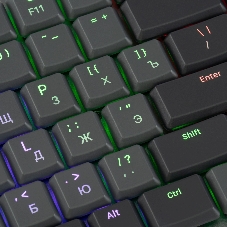 Клавиатура Oklick K615X проводная, USB Type-A, чёрный