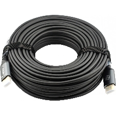 Кабель аудио-видео Cactus CS-HDMI-AOC-2-30 HDMI (m)/HDMI (m) 30м. позолоч.конт. черный