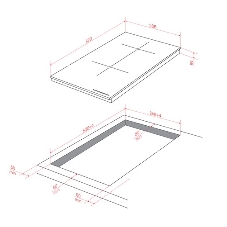 Индукционная варочная панель Kuppersberg ICI 316, 30 см, индукция, High-Tech, inverter, прямой край, 9 уровней мощности, бустер, Stop and Go, Flexi-zone, автоматическое отключение, таймер, индикатор остаточного тепла, сенсорное/слайдерное управление, черный