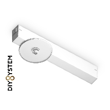 Крепеж трековый для корпуса A2541 WH белый DIY D85mm 232*83*55