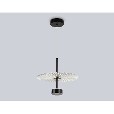 Светильник Ambrella light LH72601 BK/WH черный/белый 6W 3000K D300*260-1770
