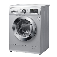 Стиральная машина LG F1296TD4 серебристый, загрузка фронтальная 8 кг, 1200 об/мин, класс: А