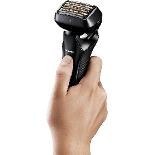 Электробритва сетчатая Panasonic ES-LS6A-K820 реж.эл.:3 питан.:аккум. черный