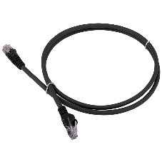 Патч-корд Lanmaster LSZH UTP кат.6, 3.0 м, черный