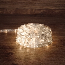 Дюралайт Neon-night LED, свечение с динамикой (3W), 24 LED/м, теплый белый, 6м