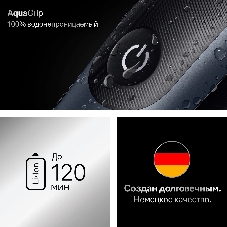 Триммер Braun AIO7560 серый (насадок в компл:10шт)