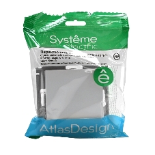 Механизм переключателя перекрестного 1-кл. СП AtlasDesign 10А IP20 (сх. 7) 10AX бел. SchE