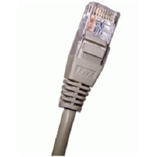 Патч-корд 2-х парный TWT UTP cat.5e, с заливными колпачками, 1.0 м, серый Патч-корд 2-х парный TWT UTP cat.5e, с заливными колпачками, 1.0 м, серый