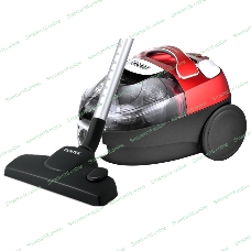 Пылесос Centek CT-2535 красный/черный, 350/2000 Вт, уборка сухая, пылесборник контейнер, 1,5 л