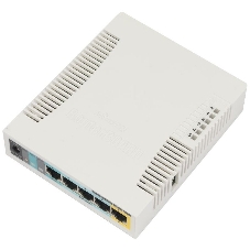 Роутер беспроводной MikroTik RB951UI-2HND N300 10/100BASE-TX белый