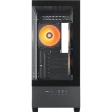 Компьютерный корпус Chieftec Vista черный без БП ATX 3x120мм 1xUSB2.0 1xUSB3.0 1xUSB3.1 audio bott PSU