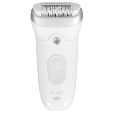 Эпилятор BRAUN SE7-041 белый/серебристый