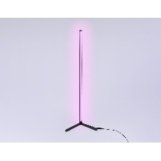 Светильник Ambrella light FL8022 BK черный LED 15W RGB D32*1250 (ПДУ РАДИО 2.4G)